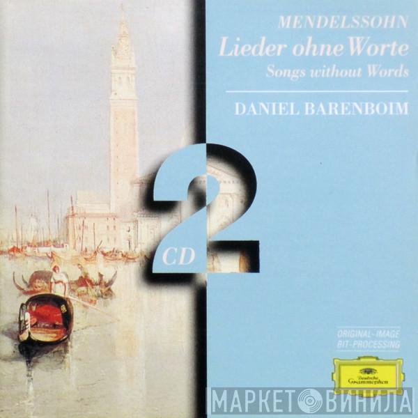 Felix Mendelssohn-Bartholdy, Daniel Barenboim - Lieder Ohne Worte = Songs Without Words