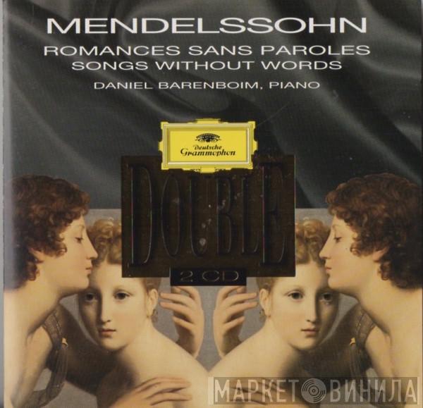 Felix Mendelssohn-Bartholdy, Daniel Barenboim - Romances Sans Paroles