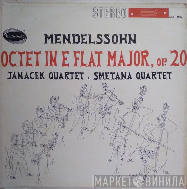 Felix Mendelssohn-Bartholdy, Janáček Quartet, Smetana Quartet - Octet In E Flat Major, Op. 20 
