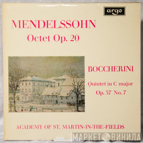 , Felix Mendelssohn-Bartholdy , Luigi Boccherini  The Academy Of St. Martin-in-the-Fields  - Octet Op. 20 · Quintet In C Major Op. 37 No.7