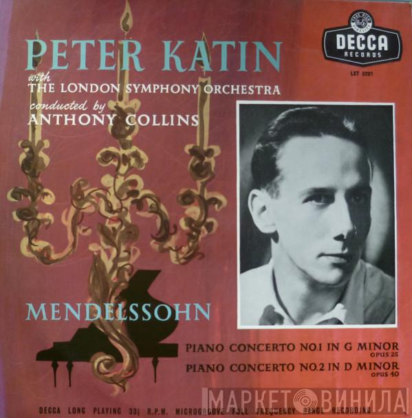 , Felix Mendelssohn-Bartholdy , Peter Katin , The London Symphony Orchestra  Anthony Collins   - Mendelssohn: Piano Concertos In G Minor And D Minor