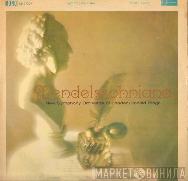 Felix Mendelssohn-Bartholdy, Ronald Binge, The New Symphony Orchestra Of London - Mendelssohniana
