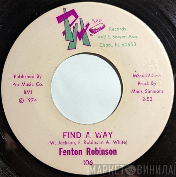 Fenton Robinson - Find A Way