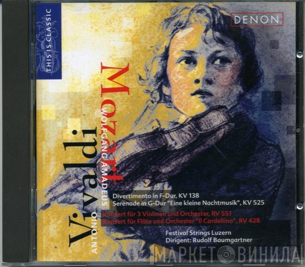 , Festival Strings Lucerne  Rudolf Baumgartner  - Antonio Vivaldi Wolfgang Amadeus Mozart
