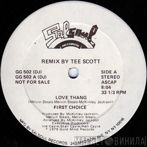  First Choice  - Love Thang