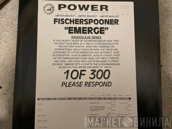  Fischerspooner  - Emerge (Remix)