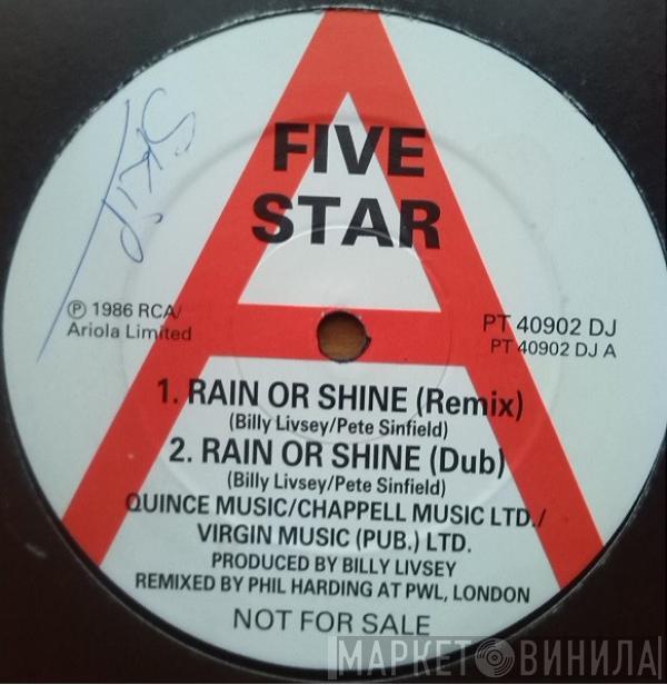  Five Star  - Rain Or Shine (Remixed Version)