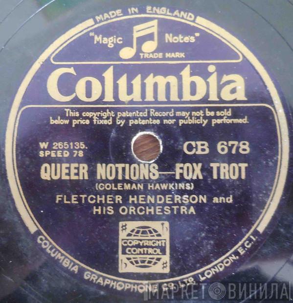  Fletcher Henderson And His Orchestra  - Queer Notions / It's The Talk Of The Town