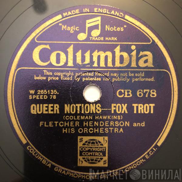  Fletcher Henderson And His Orchestra  - Queer Notions / It's The Talk Of The Town