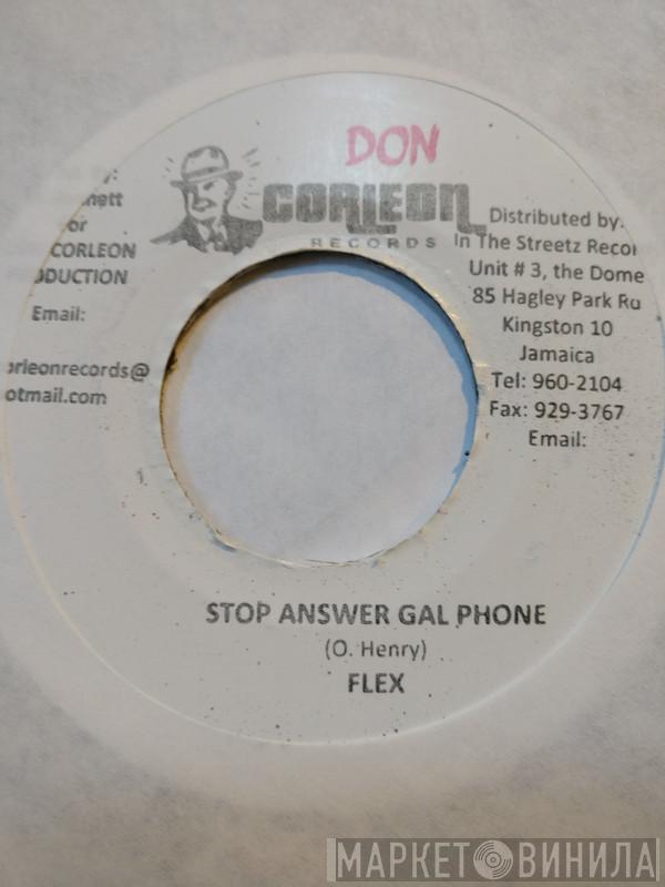 Flex , Don Corleon - Stop Answer Gal Phone / Pulse Riddim Version