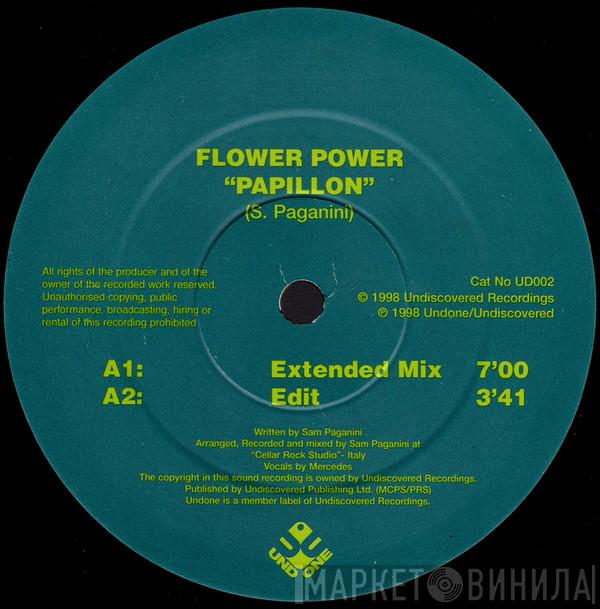  Flower Power  - Papillon