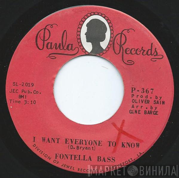  Fontella Bass  - I Want Everyone To Know