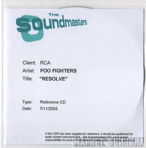  Foo Fighters  - Resolve