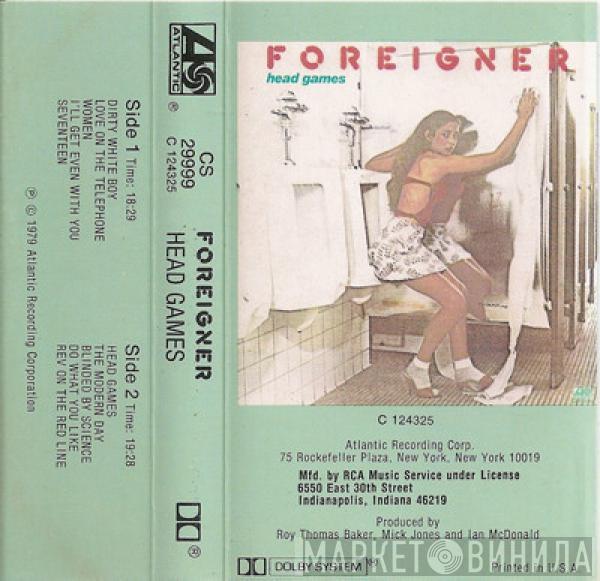  Foreigner  - Head Games