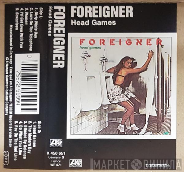  Foreigner  - Head Games