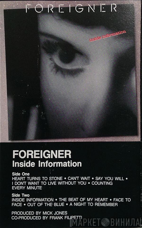  Foreigner  - Inside Information