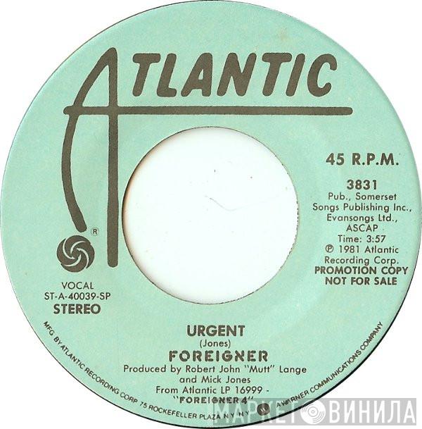  Foreigner  - Urgent