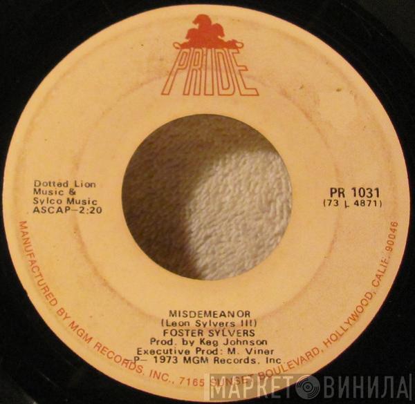 Foster Sylvers, The Sylvers - Misdemeanor / So Close