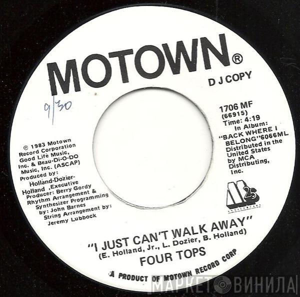 Four Tops - I Just Can't Walk Away