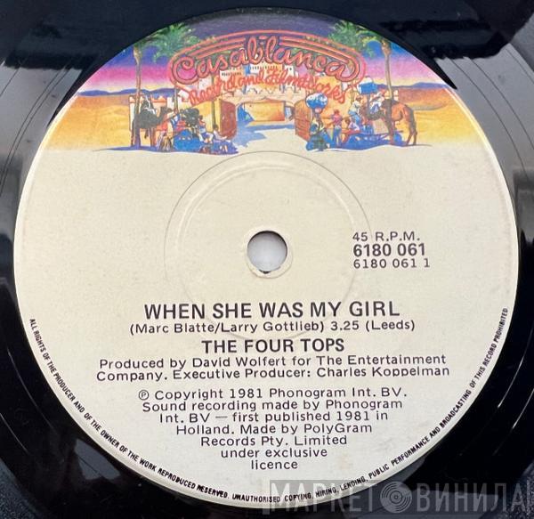  Four Tops  - When She Was My Girl