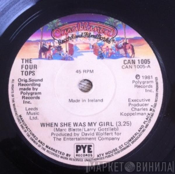  Four Tops  - When She Was My Girl