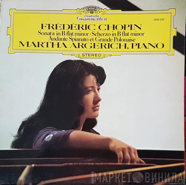 Frédéric Chopin, Martha Argerich - Sonata In B Flat Minor / Scherzo In B-Flat Minor / Andante Spianato Et Grande Polonaise