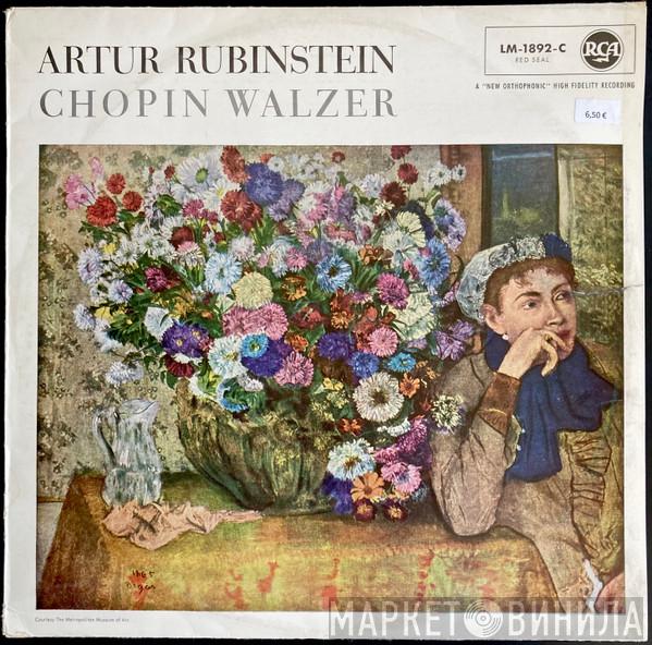 Frédéric Chopin, Arthur Rubinstein - Artur Rubinstein - Chopin Walzer