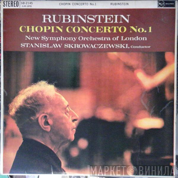 Frédéric Chopin, Arthur Rubinstein, Stanislaw Skrowaczewski, The New Symphony Orchestra Of London - Concerto No. 1