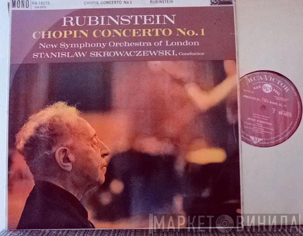 Frédéric Chopin, Arthur Rubinstein, Stanislaw Skrowaczewski, The New Symphony Orchestra Of London - Concerto No. 1