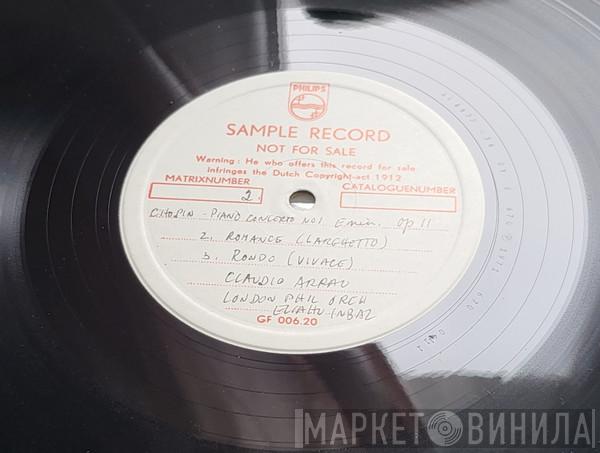 , Frédéric Chopin  Claudio Arrau  - Piano Concerto No. 1 In E Minor, Op. 11