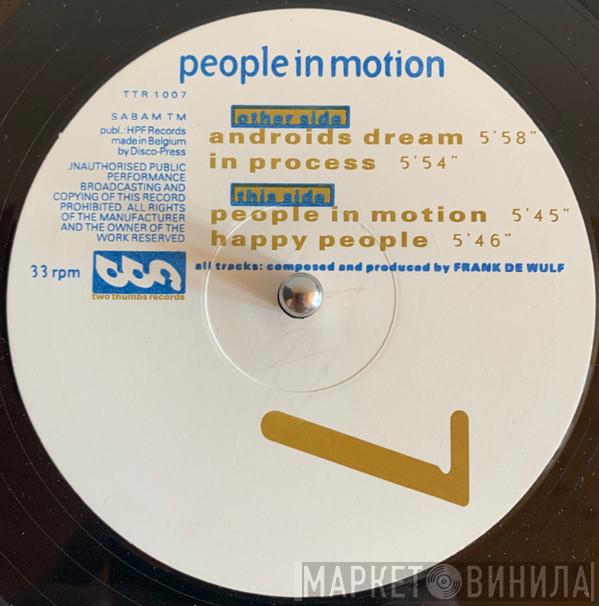 Frank De Wulf - People In Motion