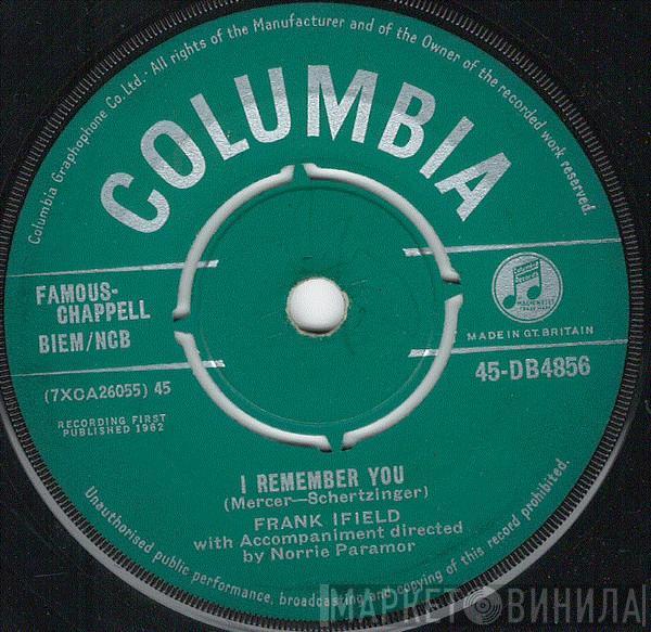Frank Ifield - I Remember You