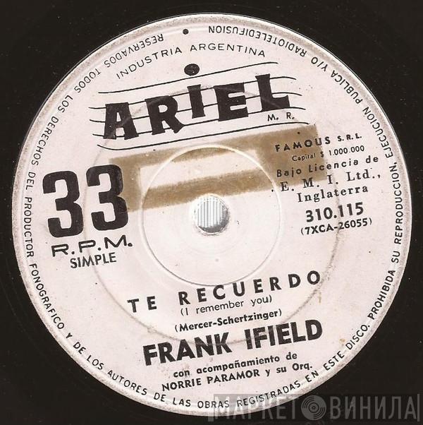 Frank Ifield  - Te Recuerdo = I Remember You