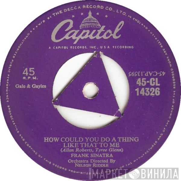  Frank Sinatra  - Not As A Stranger / How Could You Do A Thing Like That To Me