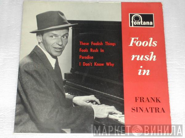  Frank Sinatra  - Fools Rush In