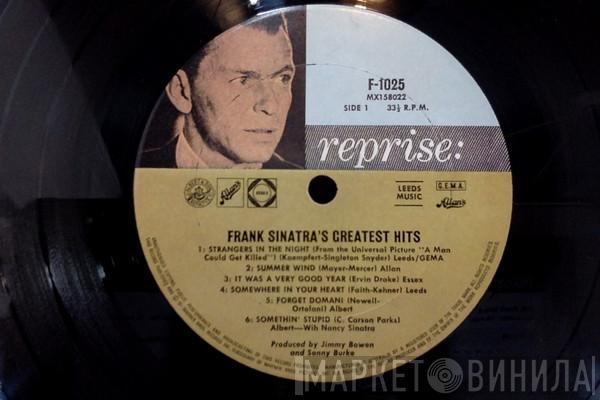  Frank Sinatra  - Frank Sinatra's Greatest Hits
