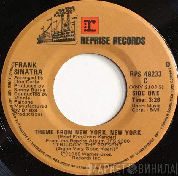  Frank Sinatra  - Theme From New York, New York