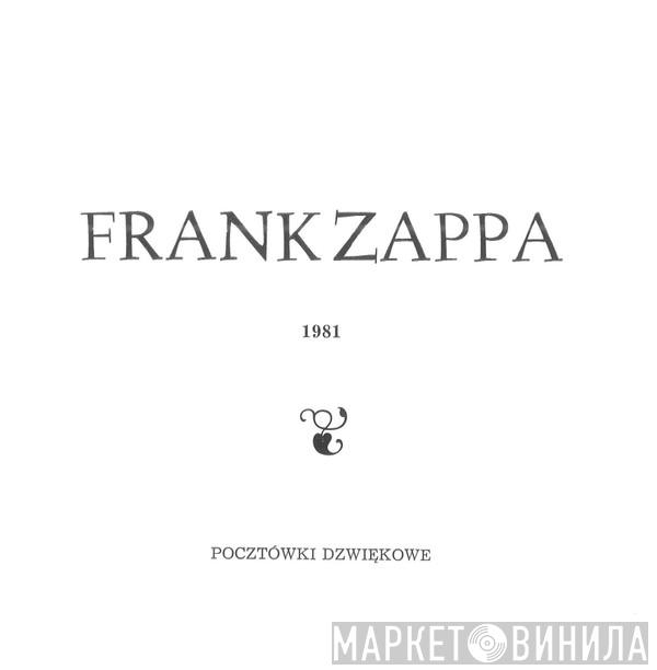  Frank Zappa  - 1981