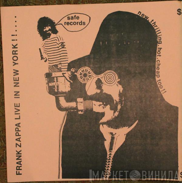  Frank Zappa  - Frank Zappa Live in New York !!....