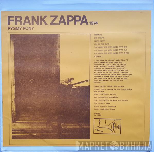  Frank Zappa  - Pygmy Pony