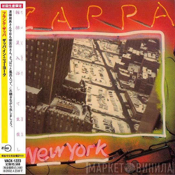  Frank Zappa  - Zappa In New York