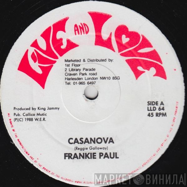 Frankie Paul - Casanova