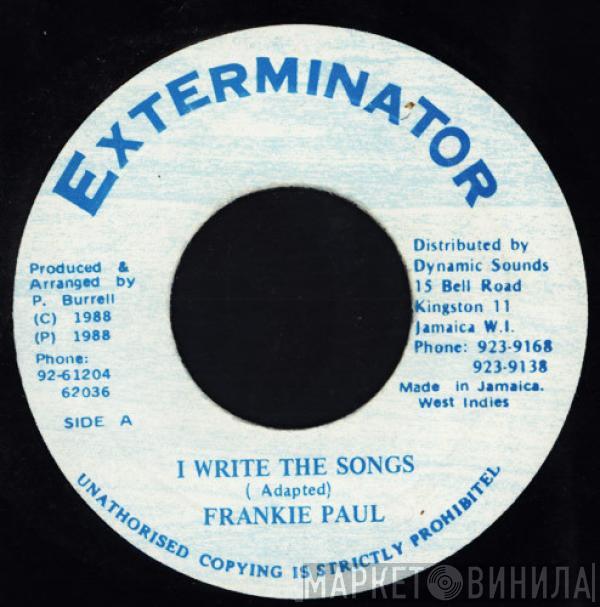Frankie Paul - I Write The Songs