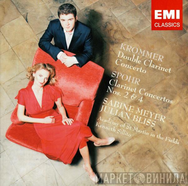 František Vincenc Kramář - Krommer, Louis Spohr, Sabine Meyer, Julian Bliss, The Academy Of St. Martin-in-the-Fields, Kenneth Sillito - Krommer - Double Clarinet Concerto, Spohr - Clarinet Concertos Nos. 2 & 4