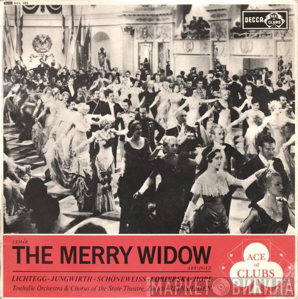 , Franz Lehár , Nora Jungwirth , Max Lichtegg , Hugo Kratz , Willy Schöneweiss , Willy Ferenz , Manfred Jungwirth , Rolf Sander  , Wanda Von Kobierska , Hans Hopf , Tonhalle-Orchester Zürich  Victor Reinshagen  - The Merry Widow (Abridged)