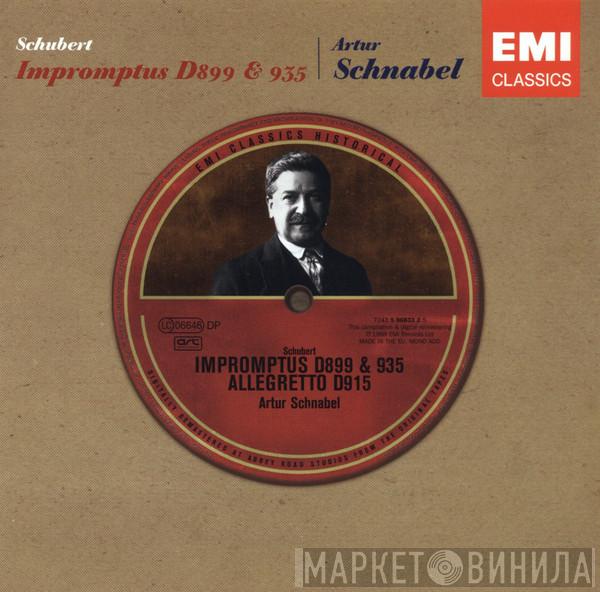 Franz Schubert, Artur Schnabel - Impromptus, D. 899 & D. 935 - Allegretto, D. 915