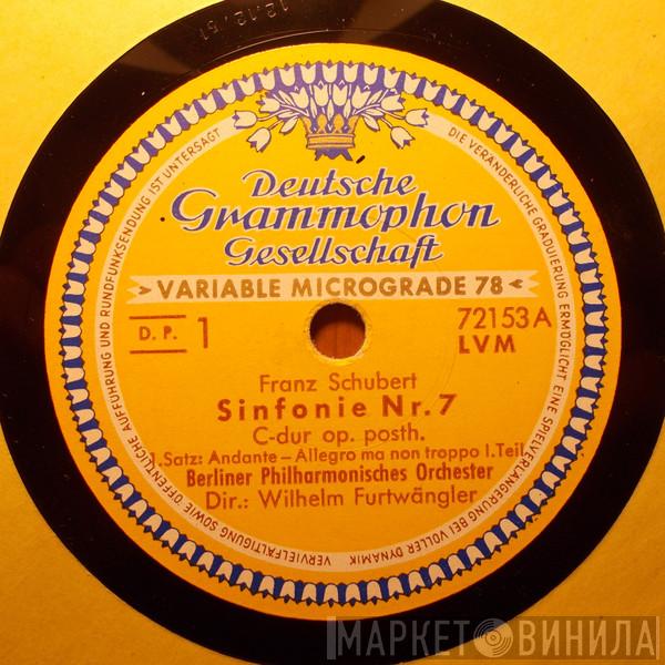 - Franz Schubert , Berliner Philharmoniker  Wilhelm Furtwängler  - Sinfonie Nr. 7 C-Dur, Op. Posth.