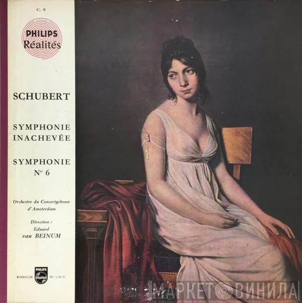 - Franz Schubert , Concertgebouworkest  Eduard van Beinum  - Symphonie Inachevée - Symphonie N° 6