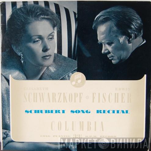 - Franz Schubert , Elisabeth Schwarzkopf  Edwin Fischer  - Schubert Song Recital