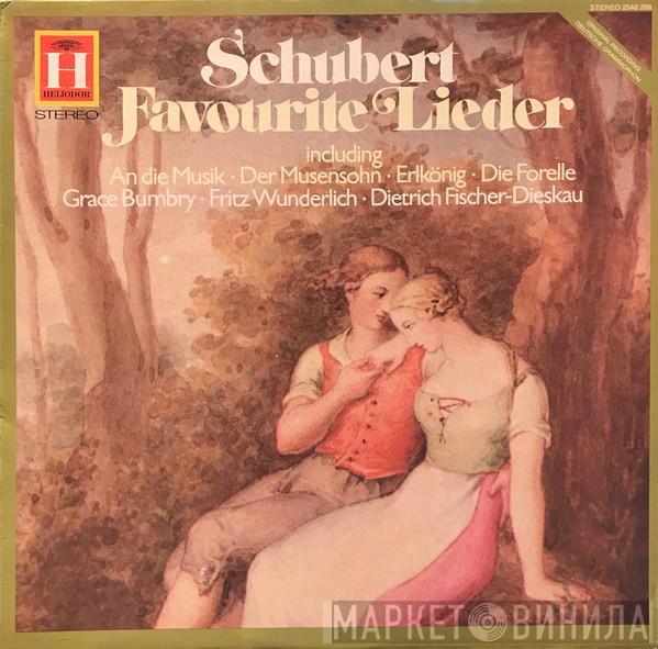 Franz Schubert, Grace Bumbry, Fritz Wunderlich, Dietrich Fischer-Dieskau - Favourite Lieder